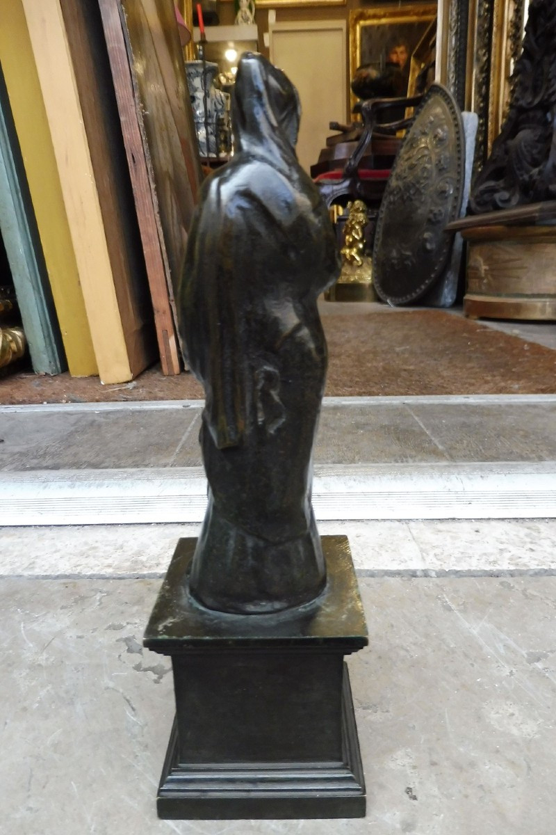 19th Century Bronze Sculpture In The Style Of Antiquity -photo-2
