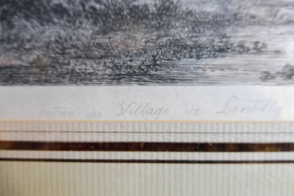 Eau-forte Signée Jean Jacques  De Boissieu  Et Datée  1804  -photo-4