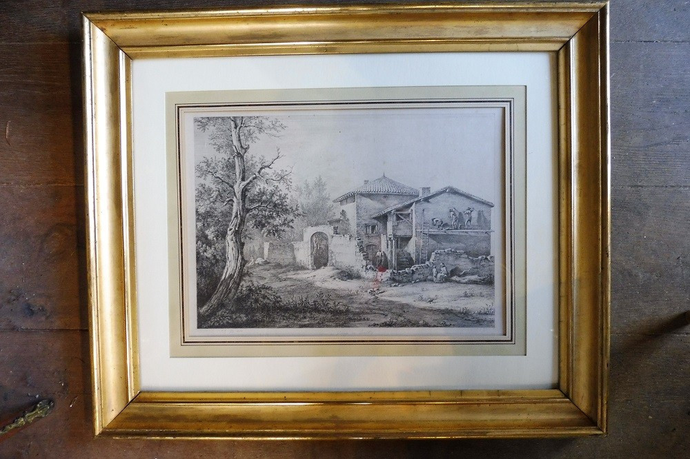 Eau-forte Signée Jean Jacques  De Boissieu  Et Datée  1804  