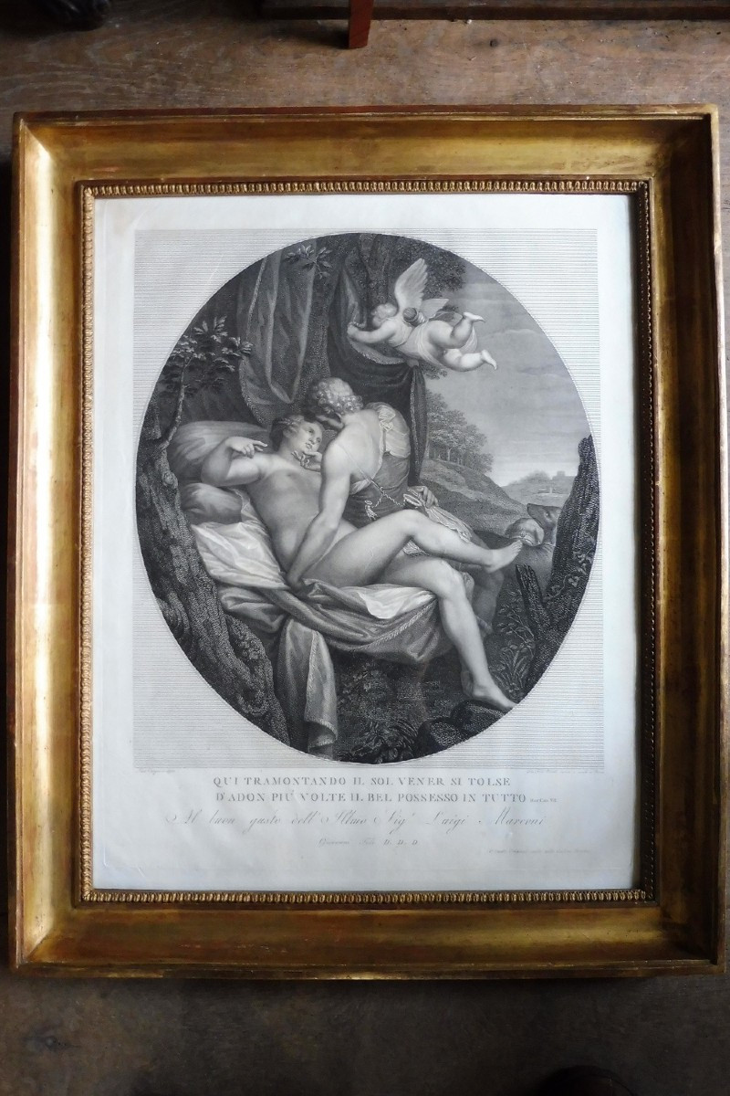 Engraving After Luca Cangiassi, Early 19th Century