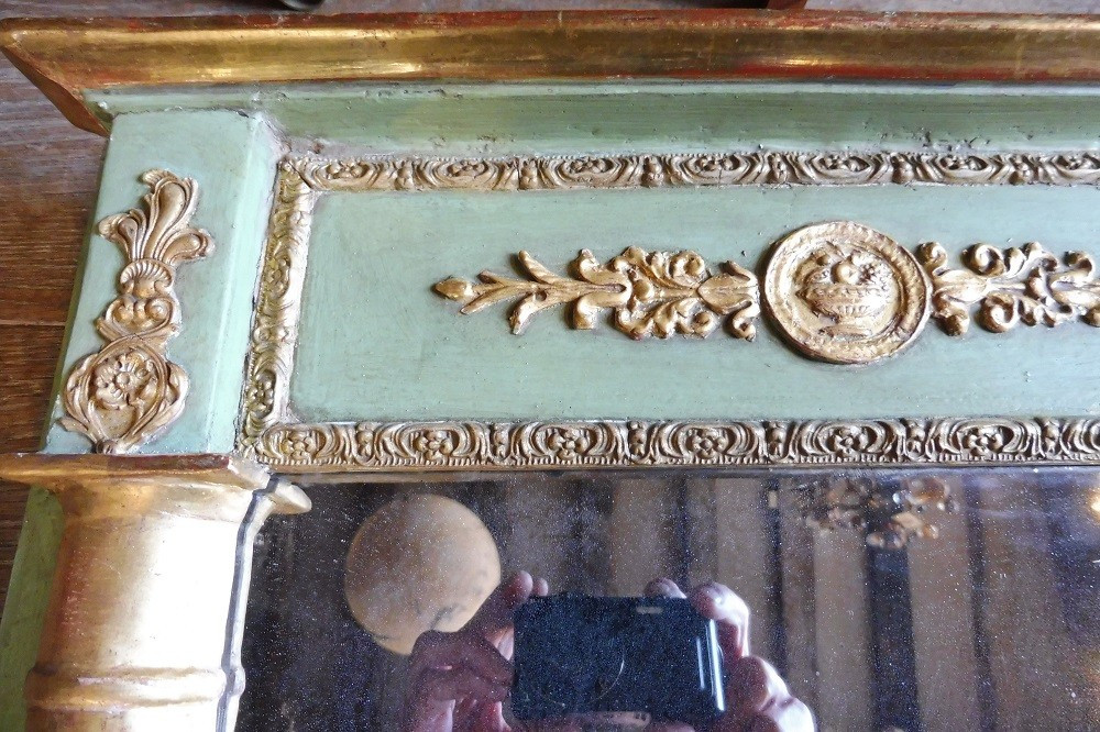 Empire Gilded Wood Mirror -photo-2