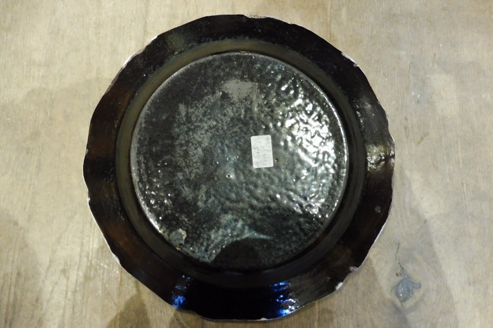 19th Century Forges Earthenware Dish-photo-2