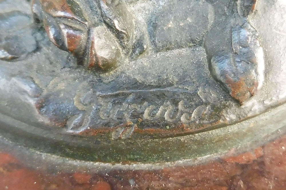 Bronze Sculpture Signed Grégoire Forming A Lamp Base, 19th Century-photo-2