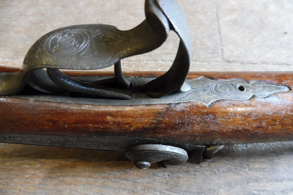 19th Century Double-barreled Shotgun  -photo-3