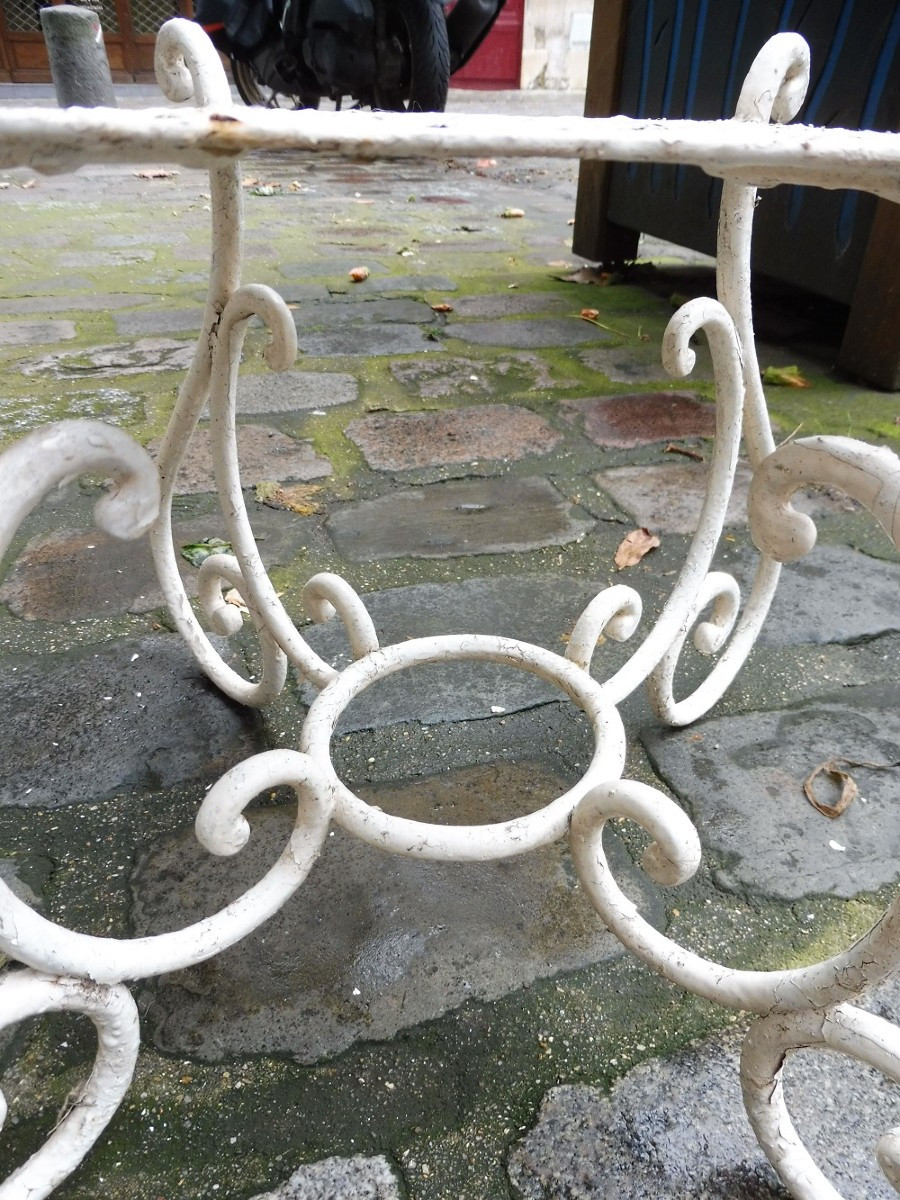 Wrought Iron Pot Holder 1900-photo-2