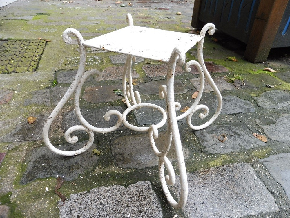 Wrought Iron Pot Holder 1900