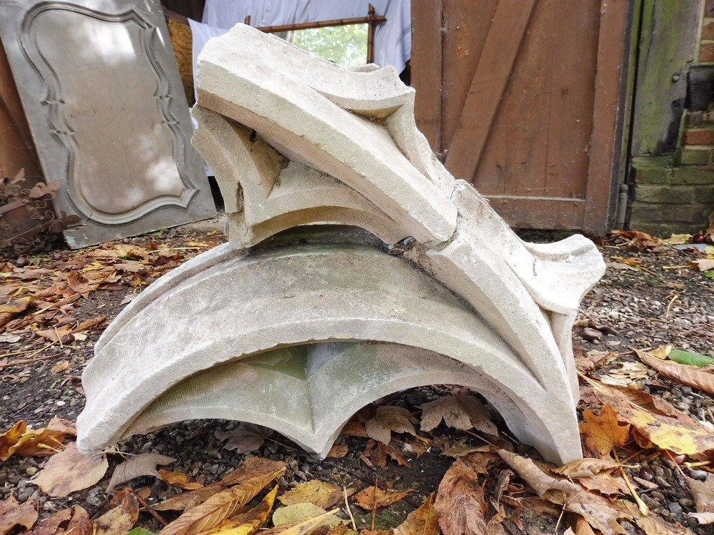 Lapidary Elements Of Gothic Stone Fenestration;-photo-2