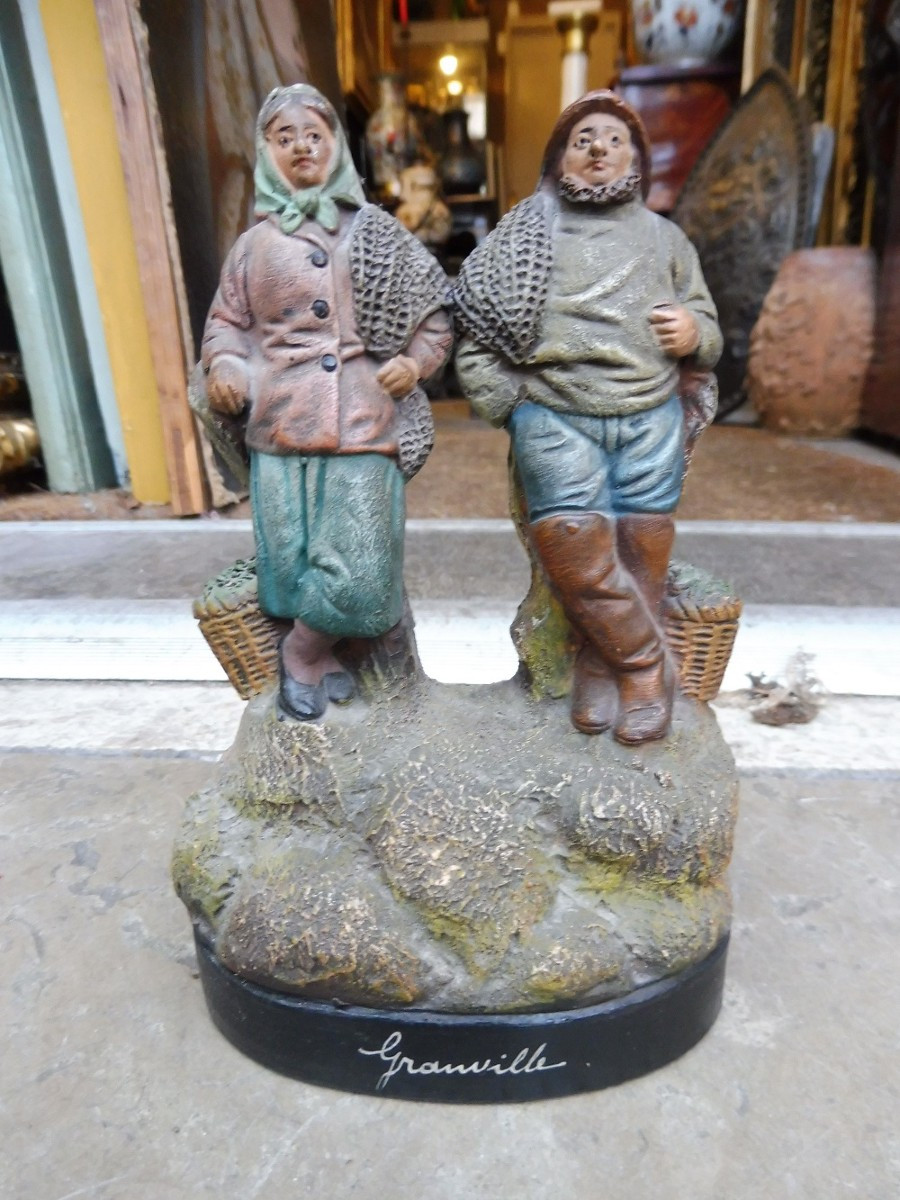 Terracotta Souvenir From Granville, 1900