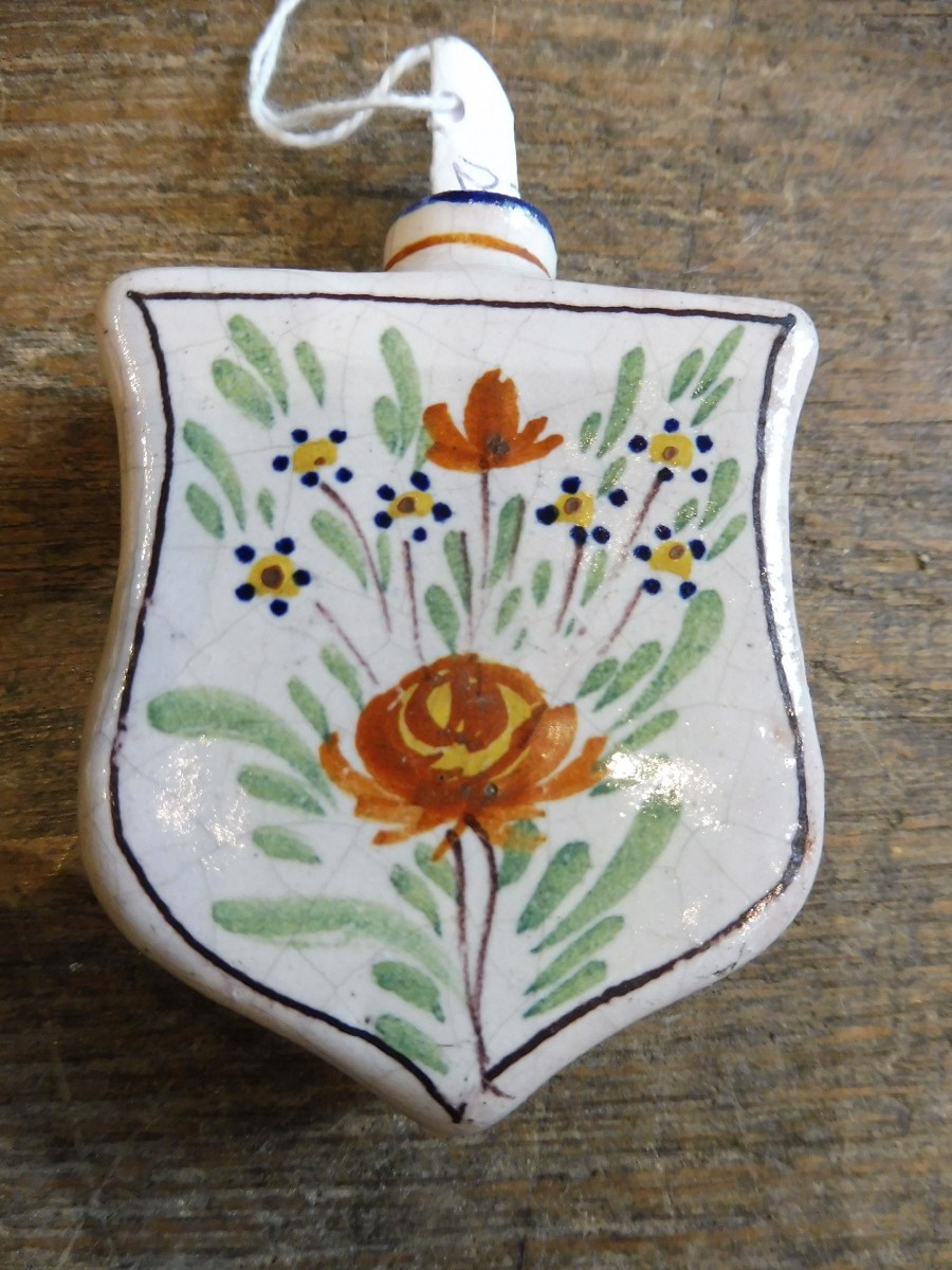 Quimper Earthenware Changing Table, 19th Century -photo-2