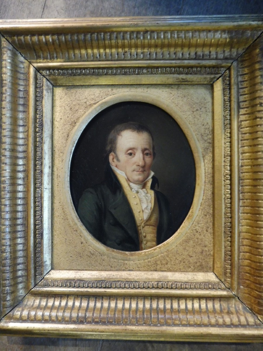 Pair Of Hsp Signed Gottlieb Herz "pair Of Portraits"  -photo-2