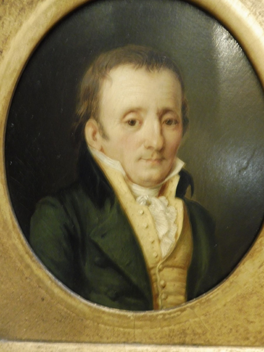 Pair Of Hsp Signed Gottlieb Herz "pair Of Portraits"  -photo-4