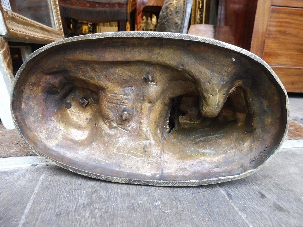 Sculpture  en bronze  signée  Coinchon  "Jeune  fille  à la fontaine "  19 eme-photo-2