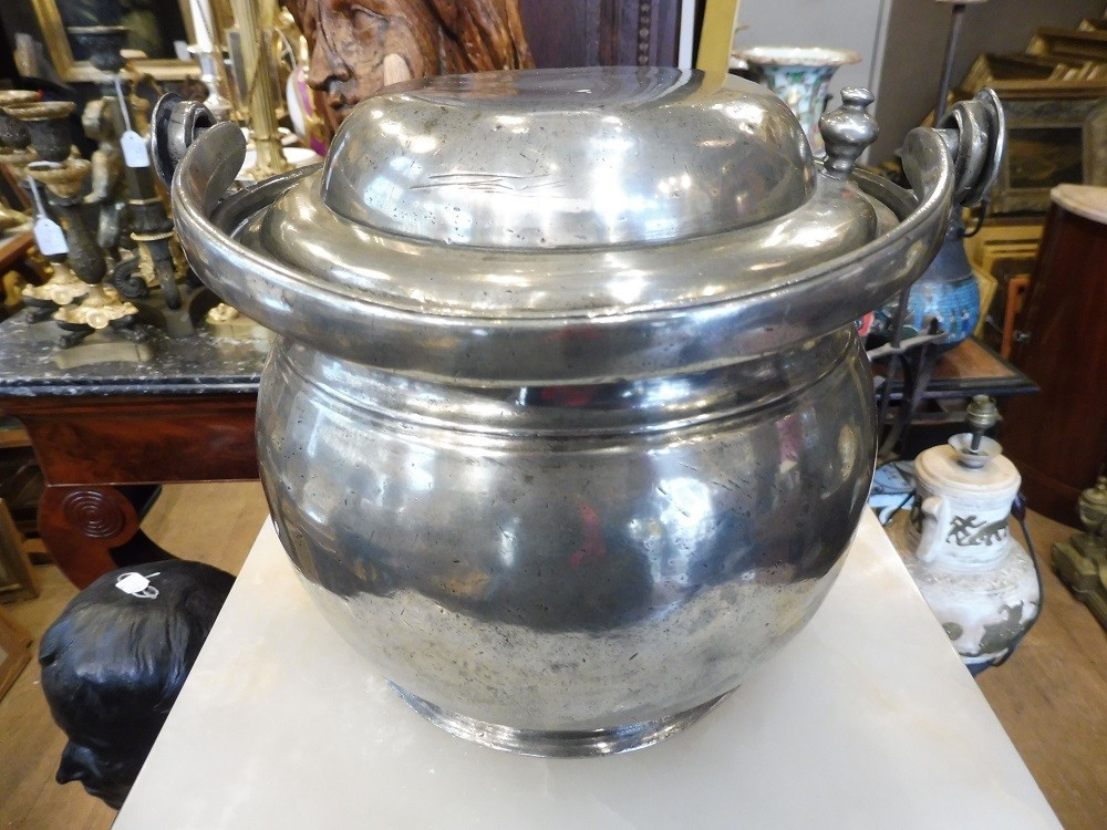 18th-century Pewter Luncheon 