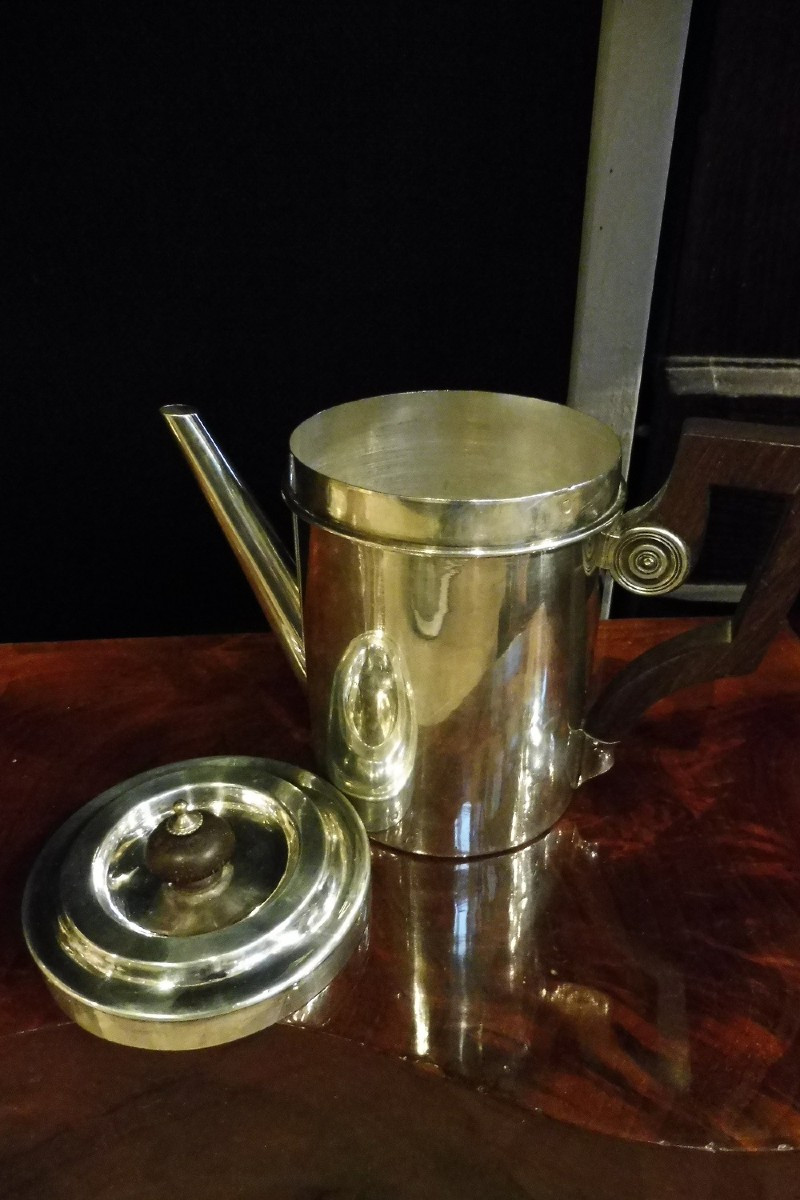 Verseuse  égoïste en argent  poinçon  premier coq  .-photo-1