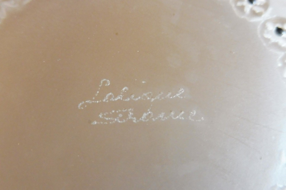 Glass Bowl Signed Lalique France , Nemours Model-photo-3