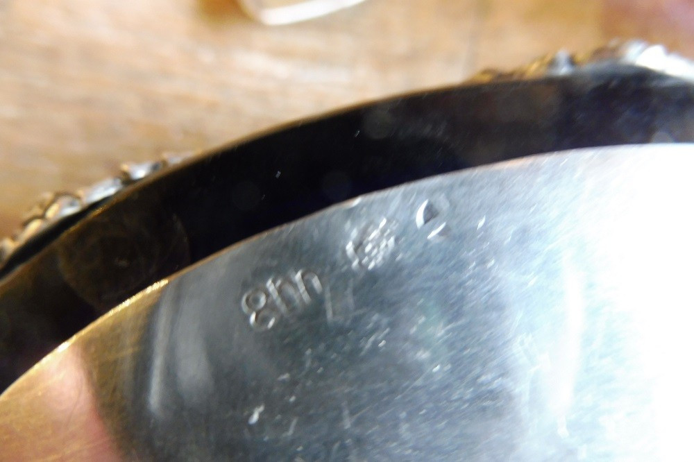 Paire de salières  en argent   louis XVI -photo-4