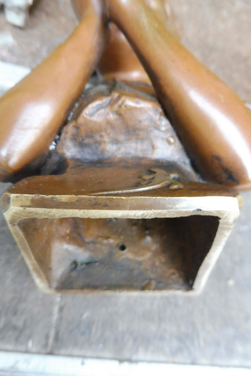 Bronze Sculpture By Villanis-photo-3