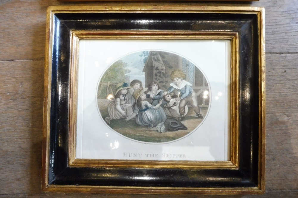 Pair Of 19th Century English Color Engravings-photo-3