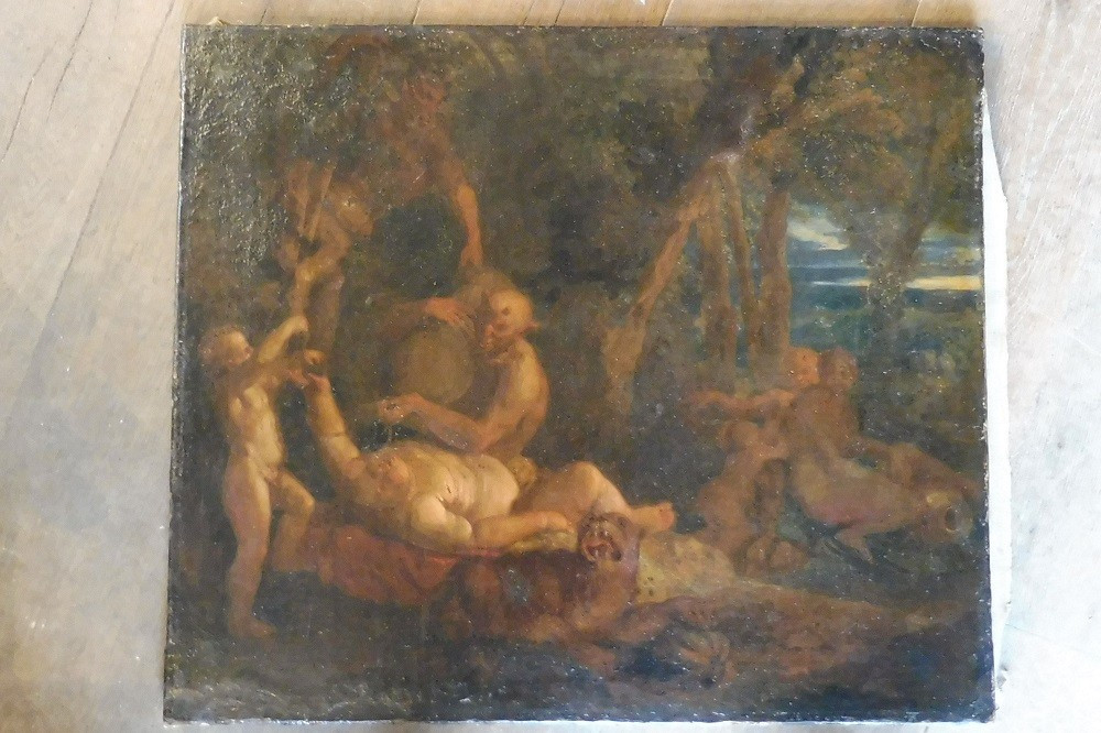 Hst From The 17th Century Italian School, -photo-1