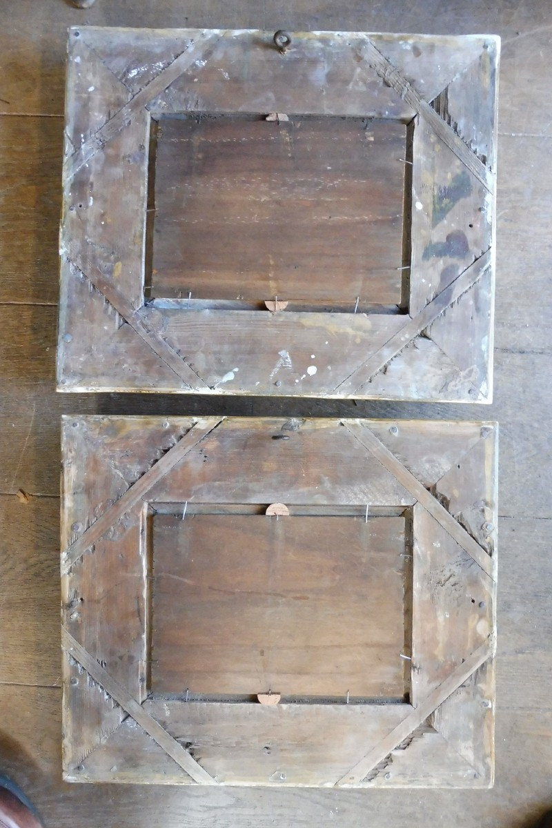 Pair Of Fruit Still Lifes In Late 19th Century Frames-photo-3