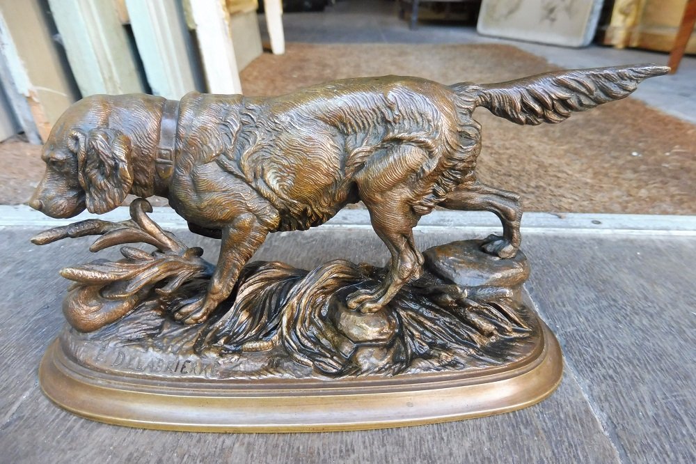 Bronze Sculpture Signed Delabrière 