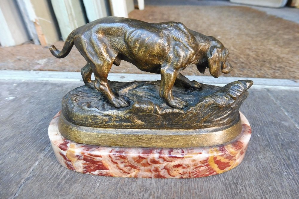 Bronze Sculpture Signed Dubucand 19  Century  -photo-2
