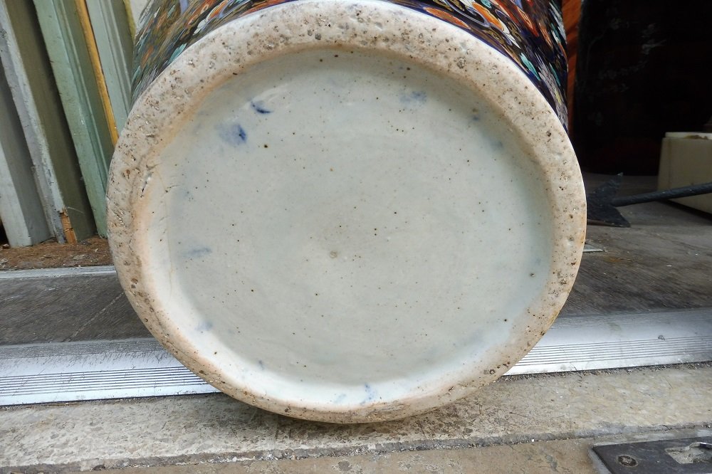 Importante  potiche couverte  en  porcelaine  du Japon  19 eme-photo-4