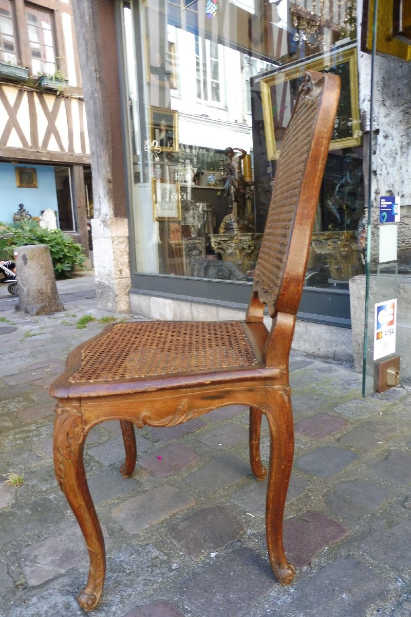 Regence-era Wicker Chair  -photo-2