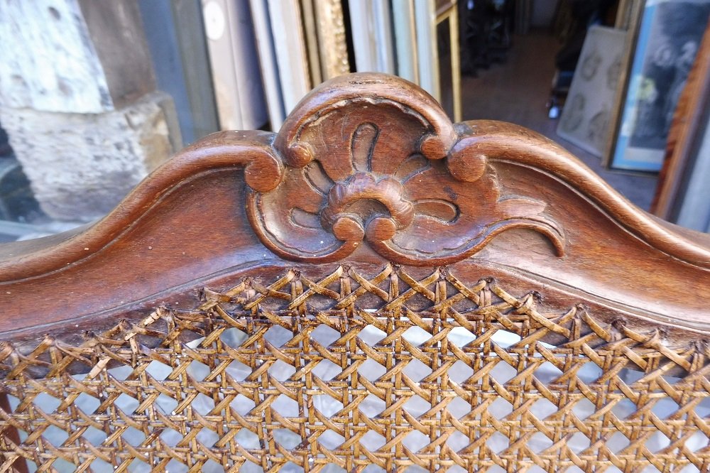 Regence-era Wicker Chair  -photo-4