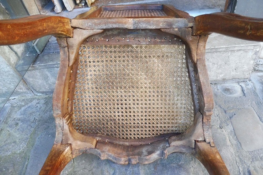 Regence-era Wicker Chair  -photo-1