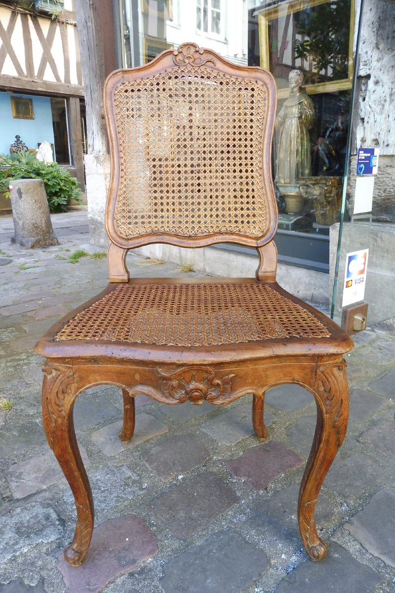 Regence-era Wicker Chair  