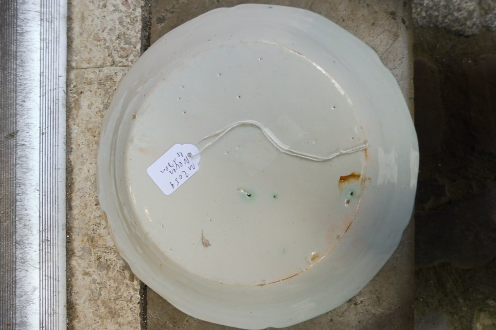 assiette  en faïence  de Nevers  , époque  révolutionnaire  -photo-2