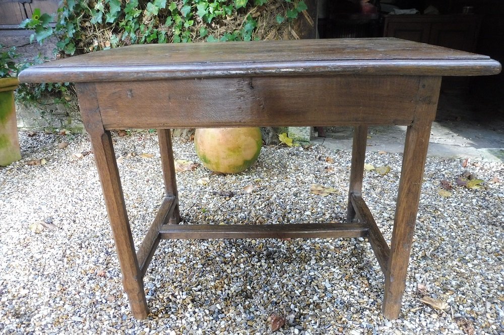 Oak Writing Desk, Normandy, 17th Century  -photo-2