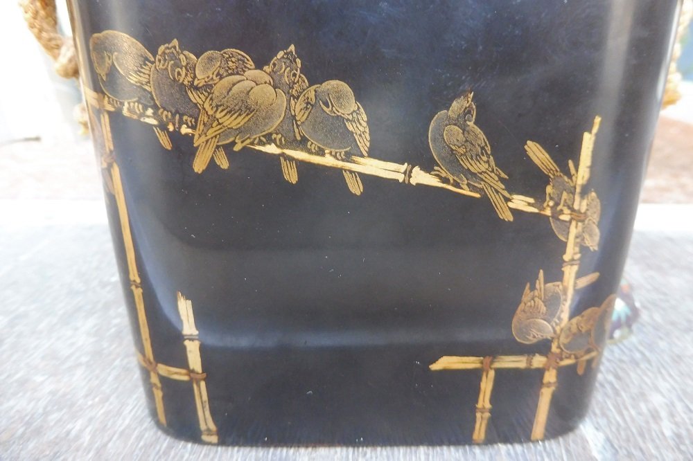 Japanese Lacquer Inro, Meiji Period -photo-4