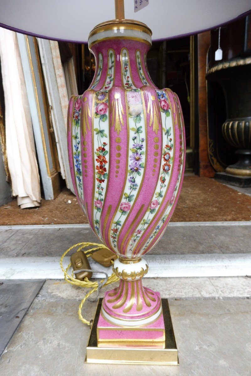 Paris Porcelain Lamp Base-photo-2