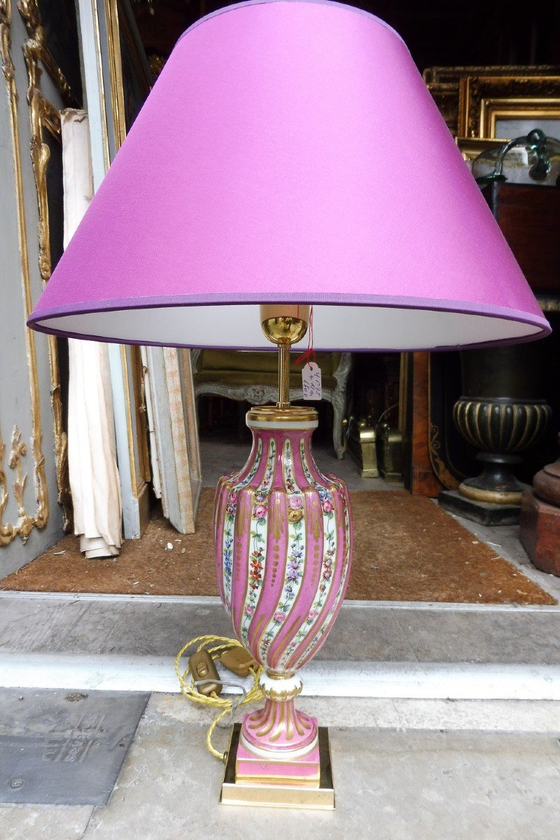 Paris Porcelain Lamp Base