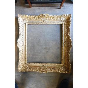 Louis XIV Rectangular Gilded Oak Frame
