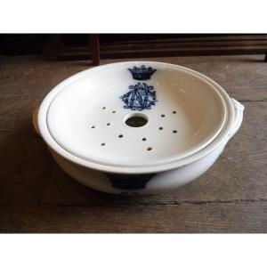 égouttoir à savon en faïence fine anglaise 19 me 