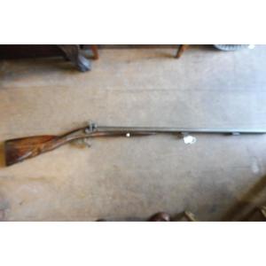 Fusil  à deux coups  19 eme  