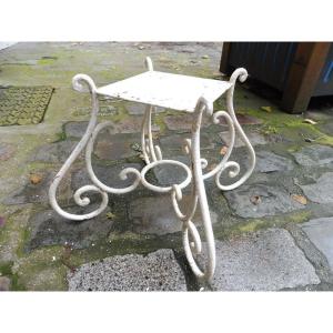 Wrought Iron Pot Holder 1900