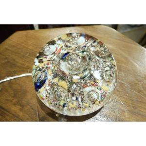 Boule presse papier sulfure   19 eme  