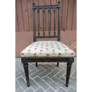 Louis XVI-era Chair With Slender Legs