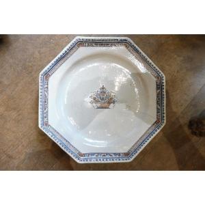 Rouen Earthenware Dish, 18th Century
