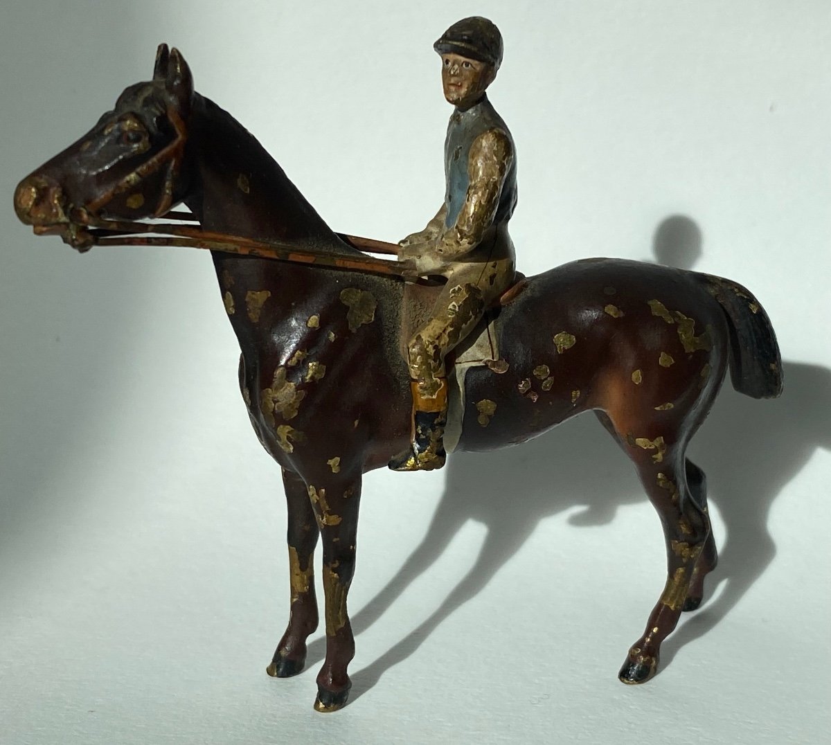 Vienna Bronze. A Jockey On His Horse-photo-2