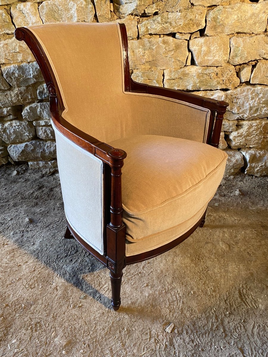 Bergère D’époque Consulat Estampillée Demay-photo-1