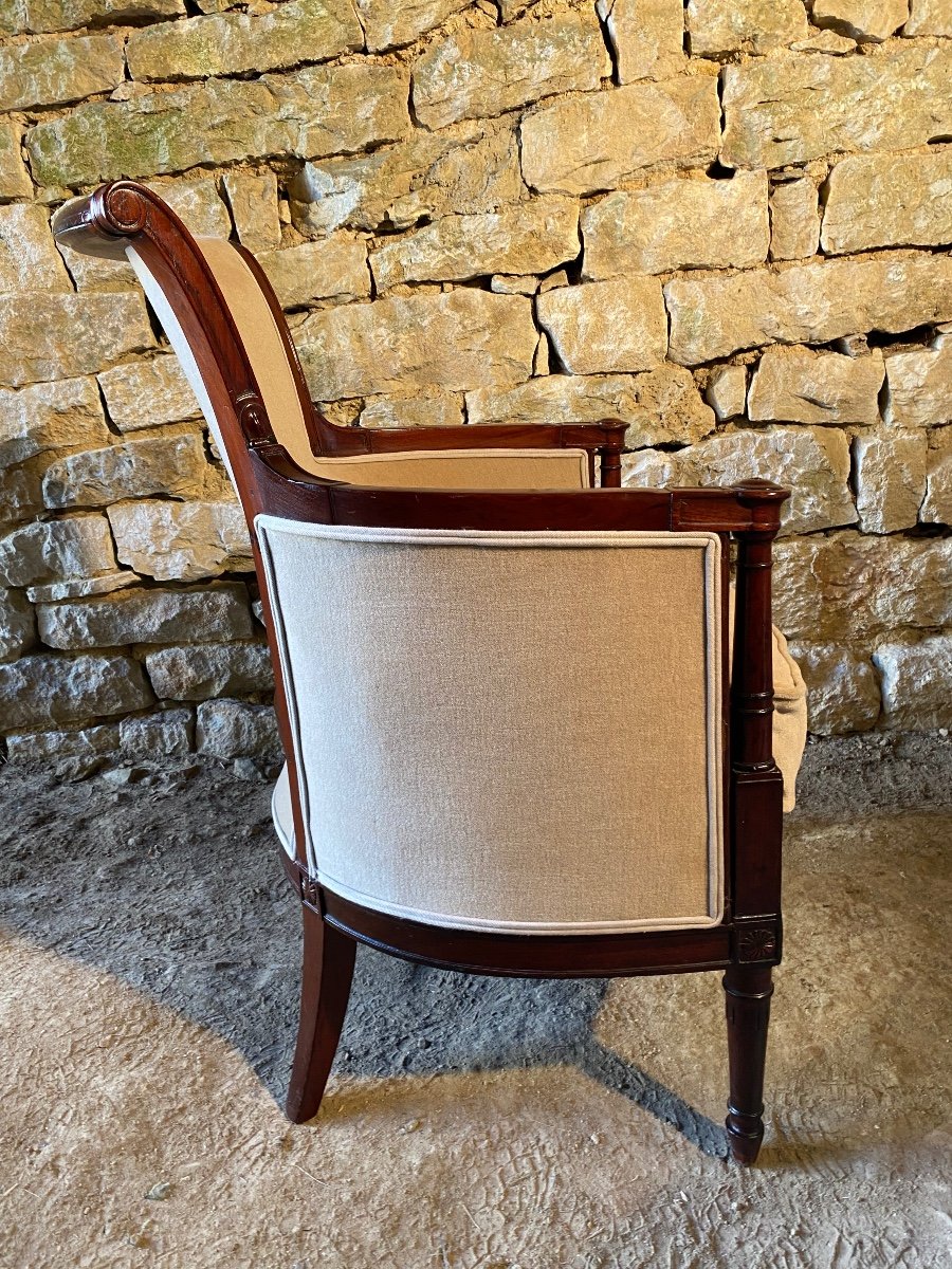 Bergère D’époque Consulat Estampillée Demay-photo-3