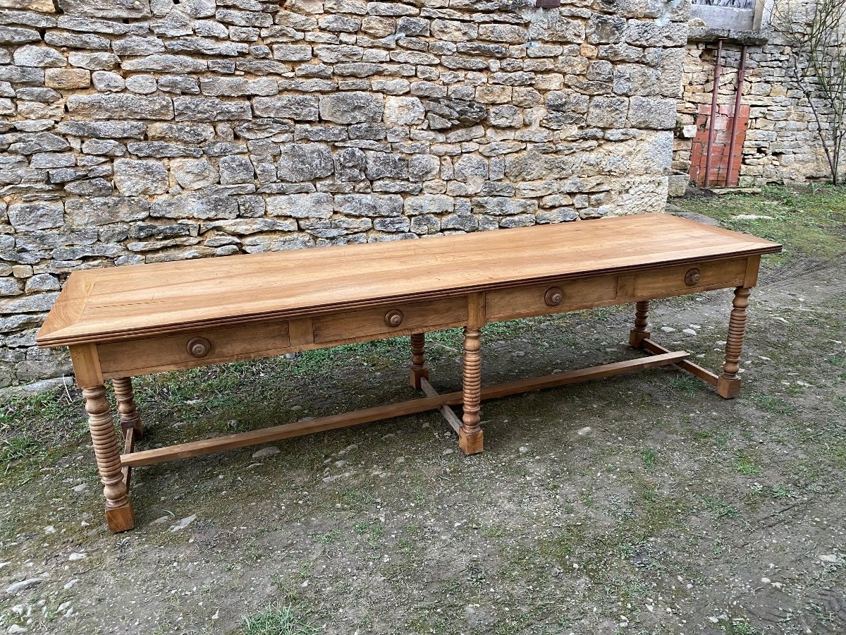 Walnut Draper's Table -photo-2