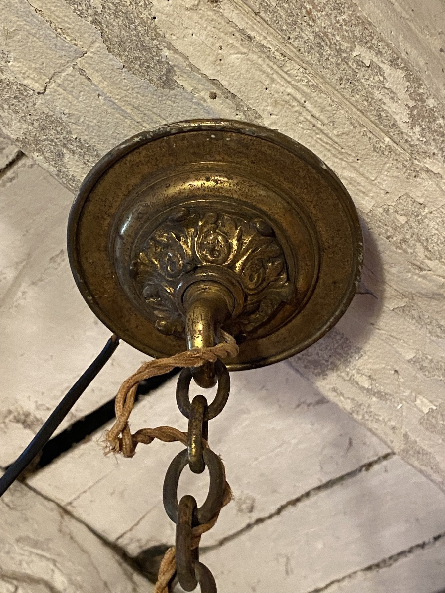 Louis XVI Bronze Lantern -photo-4