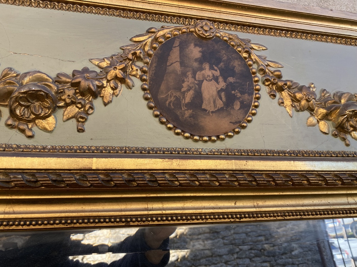 Louis XVI Style Trumeau -photo-6