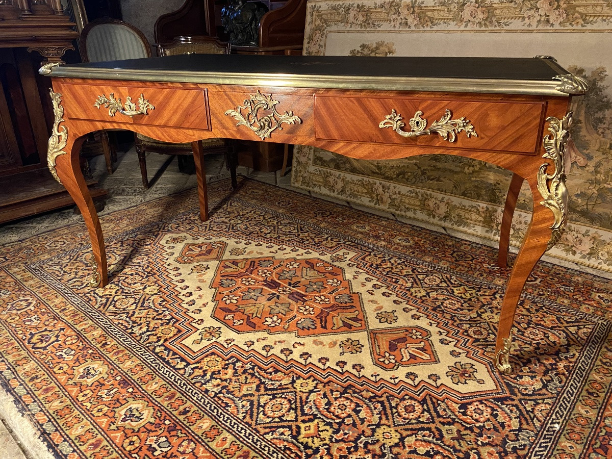 Bureau ministre de style Louis XV-photo-2